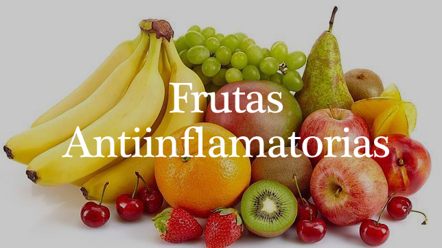 frutas con propiedades antiinflamatorias