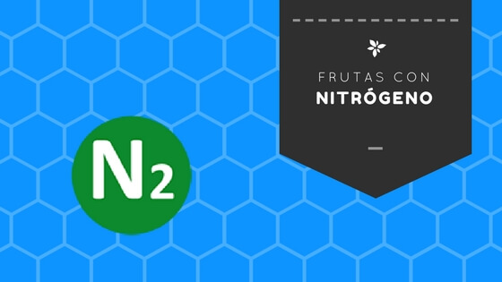 frutas con nitr&oacute;geno