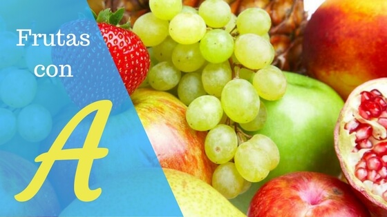 frutas con la letra a
