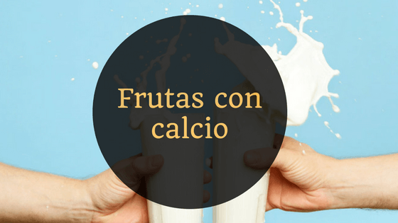frutas con calcio